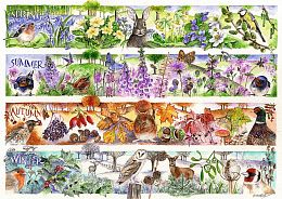 Пазл Trefl 1000 деталей: Время чая. Четыре сезона