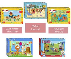 Набор Step Puzzle для детей 5 шт 35 деталей: Мультфильмы-20