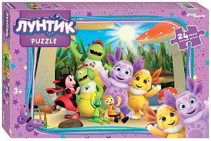 Пазл Step puzzle 24 Maxi деталей: Лунтик