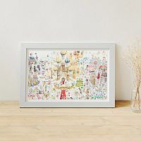 Пазл Pintoo 1000 деталей: Синдзи Ямамото. Мир над облаками