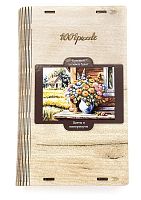 Пазл деревянный Алма 500 деталей Цветы и натюрморты. Большой полевой букет