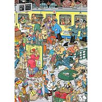 Пазл 500 Jumbo Ян ван Хаастерен Столпотворение на перроне (17318