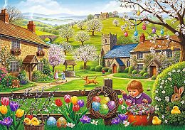 Пазл Trefl 1000 деталей: В поисках пасхальных яиц