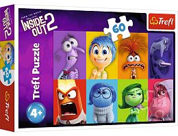 Пазл Trefl 60 деталей: Головоломка 2. Знай свои эмоции