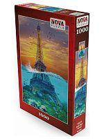 Пазл Nova 1000 деталей: Эйфелева башня. Сюрреализм