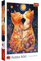 Пазл Trefl 500 деталей: Поцелуй в лунном свете