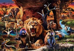 Пазл Clementoni 1500 деталей: Африканское племя