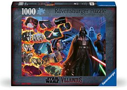 Пазл Ravensburger 1000 деталей: Star Wars. Злодеи. Дарт Вейдер