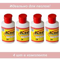 Набор клея для пазлов Steppuzzle 4 шт