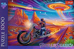 Пазл Trefl 1000 деталей: DreamScapes. Безумная поездка