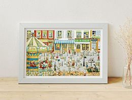 Пазл 1000 деталей Pintoo: SMART Рай для кошек