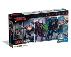 Пазл Clementoni 1000 деталей: Подземелья и драконы 4