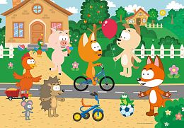 Пазл Step puzzle 24 Maxi деталей: Котэ