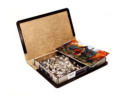 Пазл Алма ПРЕМИУМ деревянный 1000 деталей. Сказочные домики. Цветочный вальс