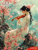 Пазл Рыжий Кот 500 деталей: Мелодия сакуры