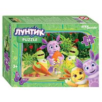 Набор 10 пазлов по 54 детали Step: Любимые герои