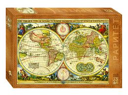 Пазл Step puzzle 4000 деталей: Историческая карта. 1657