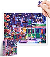 Пазл Pintoo 1200 деталей: Рождественская ярмарка