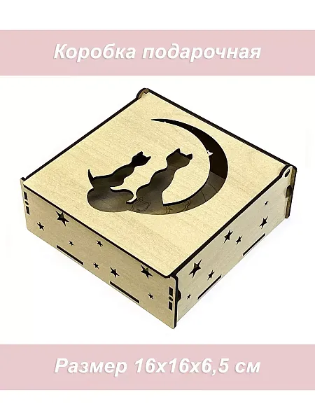 Ящик Подарок Кошка