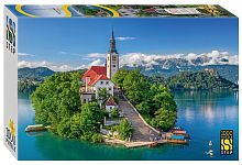 Пазл Step puzzle 1000 деталей: Озеро Блед. Словения