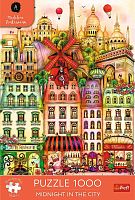 Пазл Trefl 1000 деталей: Мадалина Тантареану. Полночь в Париже