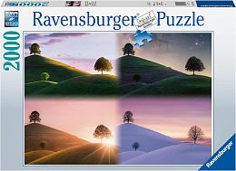 Пазл Ravensburger 2000 деталей: Времена года