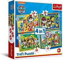 Пазл Trefl 35#48#54#70 деталей: Лето Щенячьего патруля
