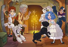 Пазл Step puzzle 260 деталей: Буратино