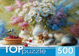 Пазл TOP Puzzle 500 деталей: Летний натюрморт