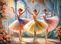 Пазл Cherry Pazzi 1000 деталей: Балерины