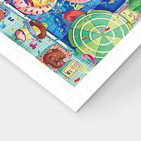 Пазл Pintoo 1200 деталей: Арт-студия CAT & CHAN. Красочный летний бассейн