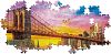 Пазл Clementoni 3000 деталей: Вид с балкона на закат в Манхэттене
