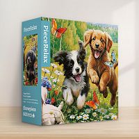 Пазл Pintoo 600 деталей: Забавные щенки