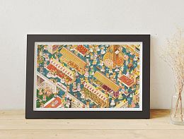 Пазл Pintoo 1000 деталей: Smart - The Market