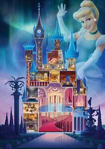 Пазл Ravensburger 1000 деталей: Disney. Дворец Золушки
