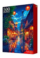 Пазл Рыжий Кот 500 деталей: Восточная улица