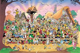 Пазл Ravensburger 3000 деталей: Вселенная Астерикса