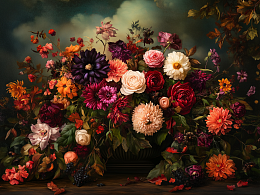 Пазл деревянный Алма 500 деталей. Цветы и натюрморты. Букет в глубине теней
