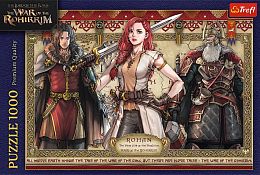 Пазл Trefl 1000 деталей: Властелин колец. Война Рохирримов