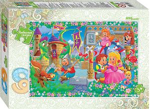 Пазл Step puzzle 60 деталей: Спящая красавица (Любимые сказки)