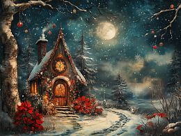 Пазл Алма деревянный 500 деталей. Новый год. Лунный Новый год