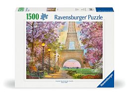 Пазл Ravensburger 1500 деталей: Романтика Парижа