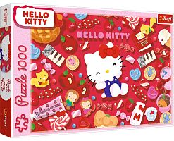 Пазл Trefl 1000 деталей: Hello Kitty