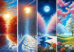 Пазл Art Puzzle 1000 деталей: Времена года