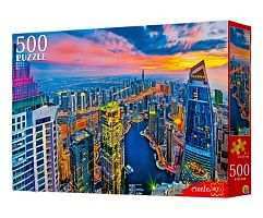 Пазл Рыжий Кот 500 деталей: Небоскребы Дубая