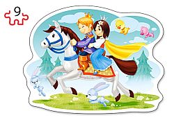 Пазл Castorland 9#15 деталей: Белоснежка