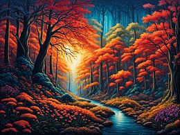 Пазл деревянный Алма 500 деталей Волшебство природы. Сказочный лес