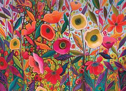 Пазл Cobble Hill 1000 деталей: Красочные цветы