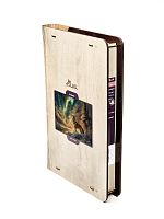 Пазл деревянный Алма ПРЕМИУМ 1000 деталей. Дикие и симпатичные. Волк под северным сиянием