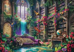 Пазл Trefl 1000 деталей: Волшебная библиотека